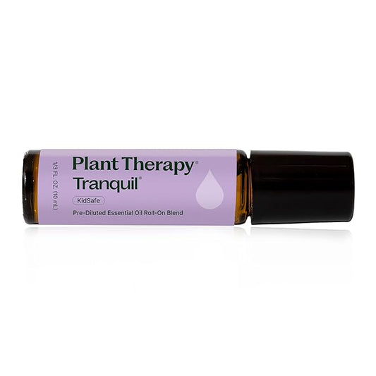 Plant Therapy Tranquil Essential Oil Blend, 10 mL (1/3 oz), 100% Pure, Pre-Diluted Roll-On, Natural Aromatherapy, Excellent for Meditation and Relaxation