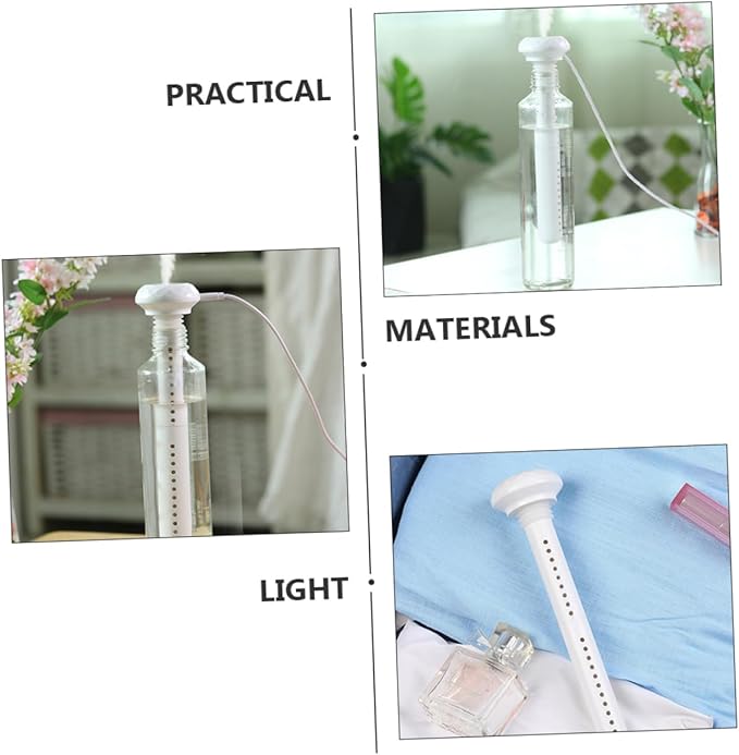 Portable USB Humidifier for Home and Car Small Mist Diffuser 500ml Capacity Material for Travel and Office Use
