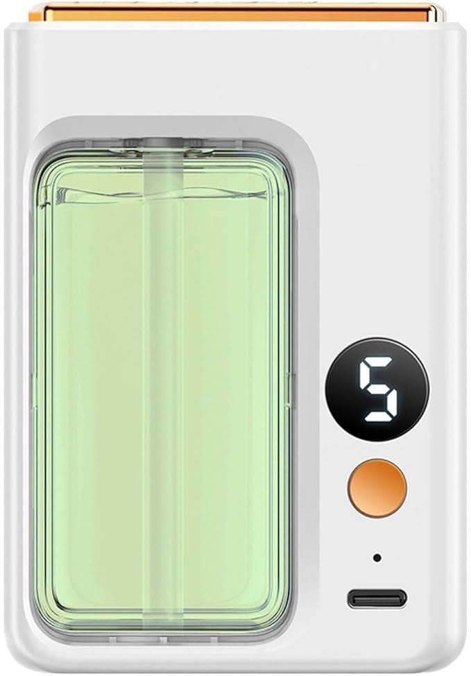 Automatic Aromatherapy Diffuser, Essential Oil Diffusers for Home, Digital Display Version of Aroma Diffuser, Replaceable Scent Diffusers for Home (Jasmine)