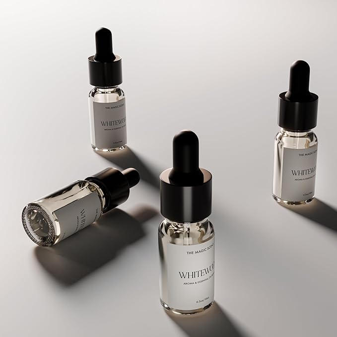 The Magic Scent Whitewood Diffuser Oil - Hotel & Home Luxury Scents Inspired by 1 Hotel Miami, Compare to My Way Diffuser Oil Scents for Home, Designed for Use in All Diffusers - 0.3 fl oz, 10 mL