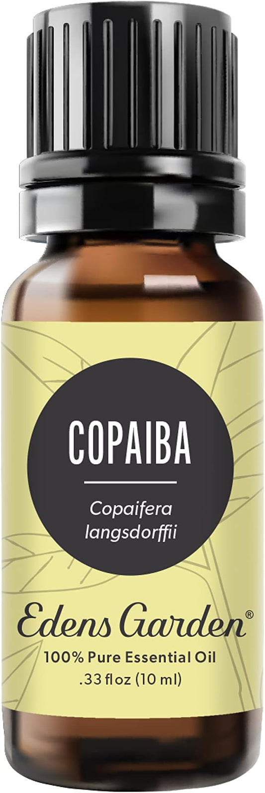 Edens Garden Copaiba Essential Oil- 100% Pure Premium Grade, Undiluted, Natural, Therapeutic, Aromatherapy, The Best for Diffuser, Skin, Face, Hair 10 ml (.33 fl oz)