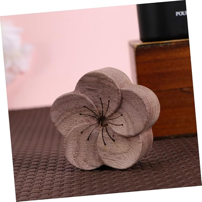 Wood Diffuser Essential Oil Diffuser Aromatherapy Wood with Plum Blossom Scent Black Walnut for Home Office Bedroom Relaxation and Sleep
