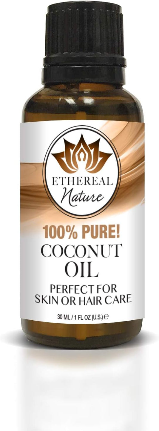 Ethereal Nature 100% Pure Oil, Coconut, 1.01 Fluid Ounce