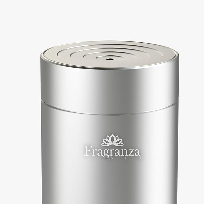 Venice Ultimate Leak-Proof Essential Oil Diffuser – Waterless, Upside-Down Safe, Covers Up to 1,500 sq/ft | Quiet & Stylish Design for Home, Office, and Commercial Spaces (Silver)
