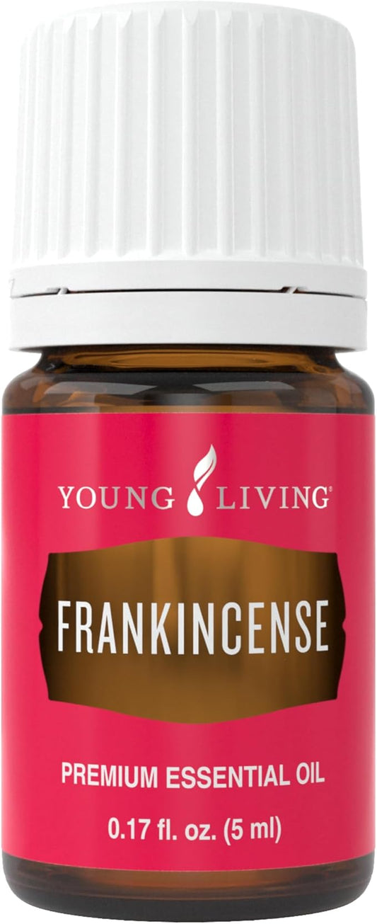 Young Living Frankincense Essential Oil | 5 ml | Seed to Seal Premium Oil for Diffuser, Aromatherapy & Skin Care | Grounding, Calming Aroma | Travel-Friendly Bottle for Daily Self-Care