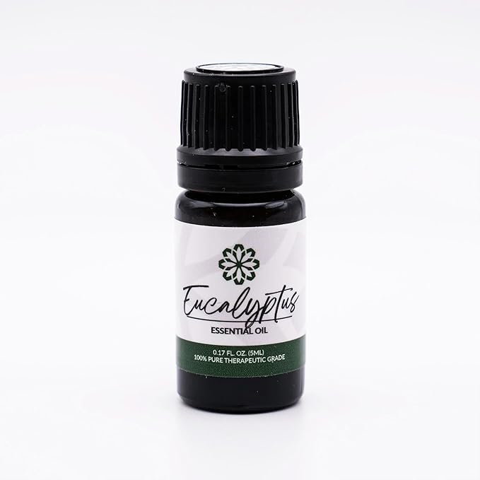 Essence Eucalyptus Essential Oil, 5 ml | Aromatherapy Oil for Diffusers & Personal Use | Natural Fragrance for Relaxation, Clarity & Wellness | Made in USA | Fresh & Revitalizing Scent