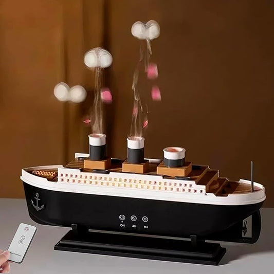 Jellyfish Aroma Diffuser, 250mL Cool Mist Humidifier with Essential Oil Diffuser 7-Color Night Light with Remote Control, Timer, Auto Shut-Off for Bedroom, Home, Office, Relaxation, Sleep