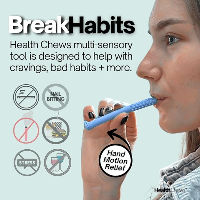 Smokeless Inhaler 3 Pack, Flex Chewable-Breather, Aromatherapy Breathing Tool, Portable Fresh Air Diffuser for Habit Replacement, Wellness Quit Smoking (Espresso - 3 Pack)