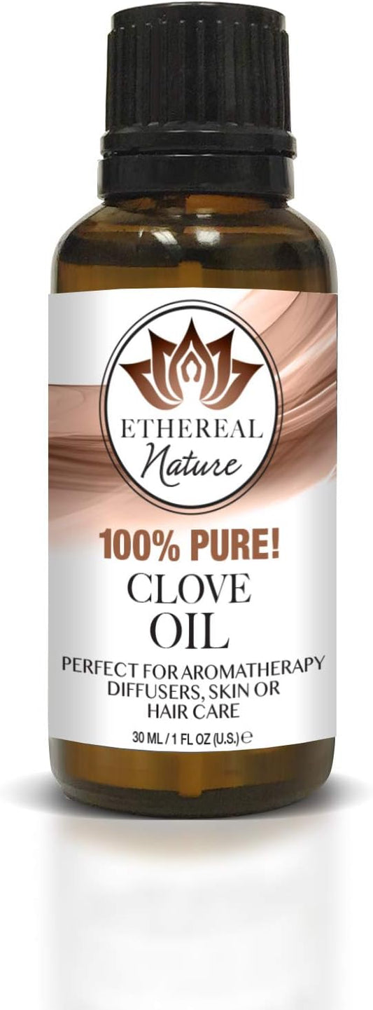 Ethereal Nature 100% Pure Oil, Clove, 1 Fl Oz