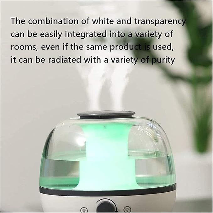 500ml Aroma Essential Oil Diffuser Large - Diffuser for Essential Oils Large Room Large Aromatherapy Diffuser Large Room Diffuser Humidifier Unique Diffusers for Essential Oils(White)