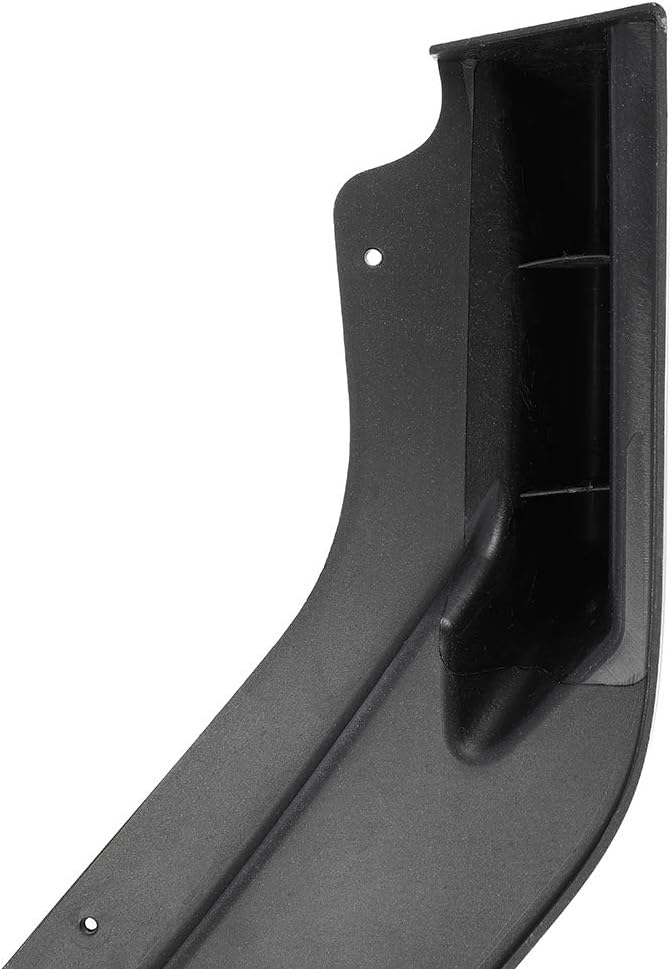 SCITOO Front Lip Spoiler, ABS Hard Bumper Lip Guard 3pcs Assembled Air Dams Kit Glossy Black Lip Chin Spoiler Fit for Infiniti Q50 Base Premium 2014-2017