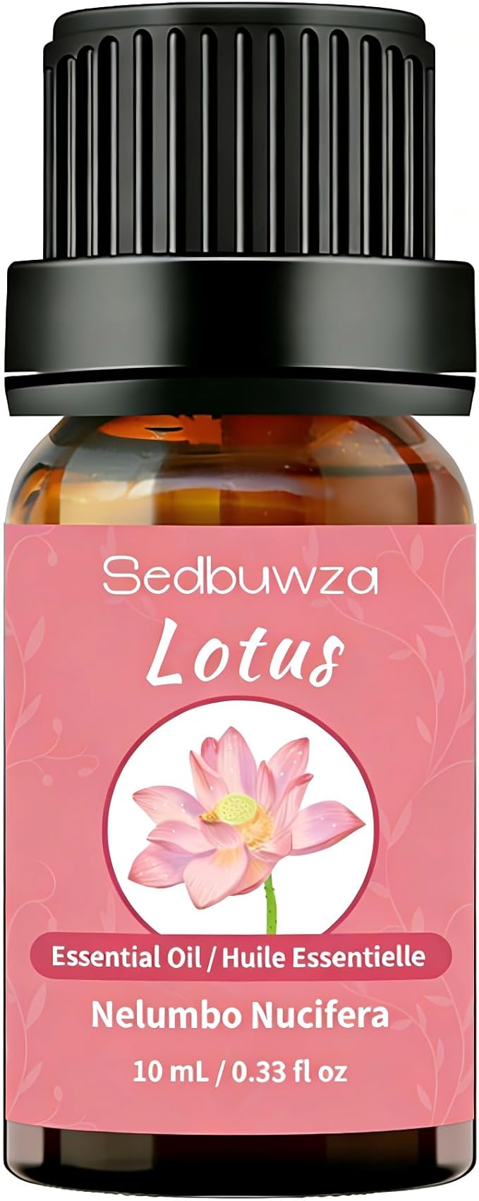 Sedbuwza Lotus Essential Oil, Pure Organic Lotus Fragrance Oil for Diffuser, Humidifier, Soap, Candle, Perfume