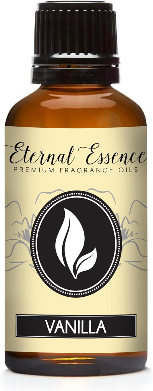 Eternal Essence Oils Vanilla 30ml Premium Fragrance Oil - for Candle, Soap Making, Aromatherapy, Diffusers, Home Care, & Humidifiers