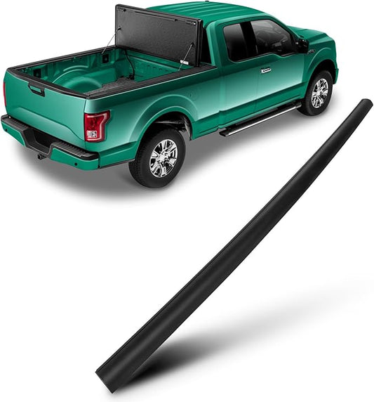SCITOO 1PC Tailgate Molding Cap 1999-2007 for Ford F-250 F-350 Super Duty Accessories Matte Black Top Rear Tailgate Moulding Trim