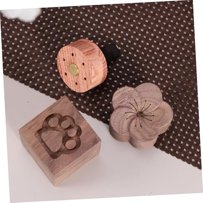 Healeved Aromatherapy Wood Diffuser Essential Oil Diffuser Plum Blossom Scented Wood Aromatherapy for Home Office Bedroom Sleep