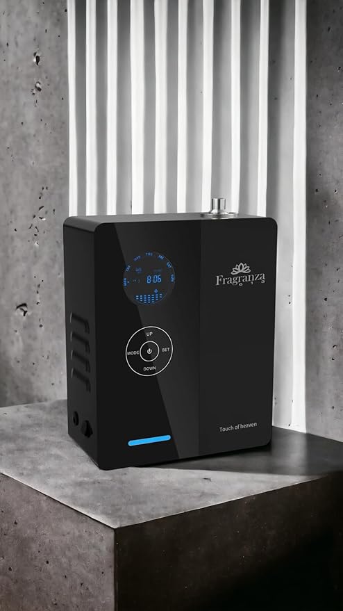 Capri Aromatherapy Diffuser for Large Spaces, Up to 2,000 Sq Ft Coverage, BPA-Free, Eco-Friendly, 7 Color LED Lights, 200ml Water Capacity, Automatic Shut-Off