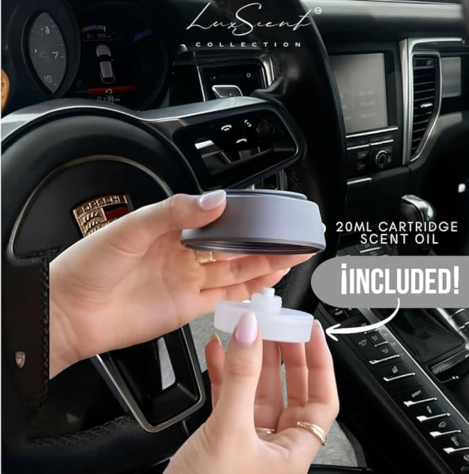My Way Aroma Car Diffuser Cartridge Scent Oil with Smart Car Diffuser
