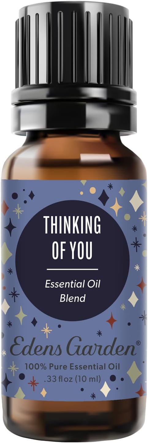 Edens Garden Thinking of You Essential Oil Blend – Sympathy & Comfort Gift, 100% Pure Undiluted Aromatherapy for Wellness & Special Occasions – 10 ml (.33 fl oz)