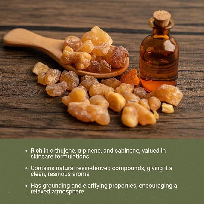 Frankincense Essential Oil - Direct from Madhya Pradesh, India - Pure Essential Oil for Diffusers and Aromatherapy | 100% Pure Therapeutic Grade Natural Aceite de Incienso (15ml)