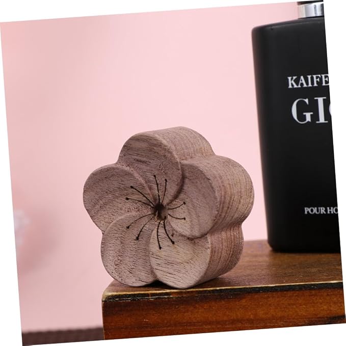 Wood Diffuser Aromatherapy Diffuser Essential Oil Diffused Wood Plum Blossom Scented Aromatherapy for Home Office Bedroom Relaxation