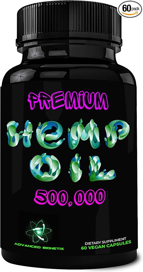 Advanced Bionetix True Hemp Oil Blend w/The Ingredient You Need for Body Aches, worriedness & to Feel Calm