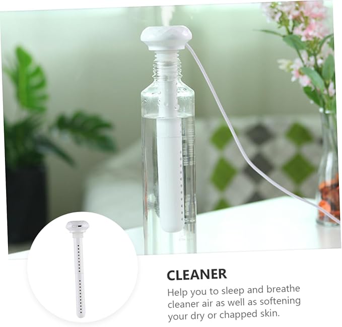 USB Portable Mini Humidifier Travel Air Moistener Essential Oil Diffuser 500ml Capacity Compact Design for Home and Car Use Automatic Shut-Off