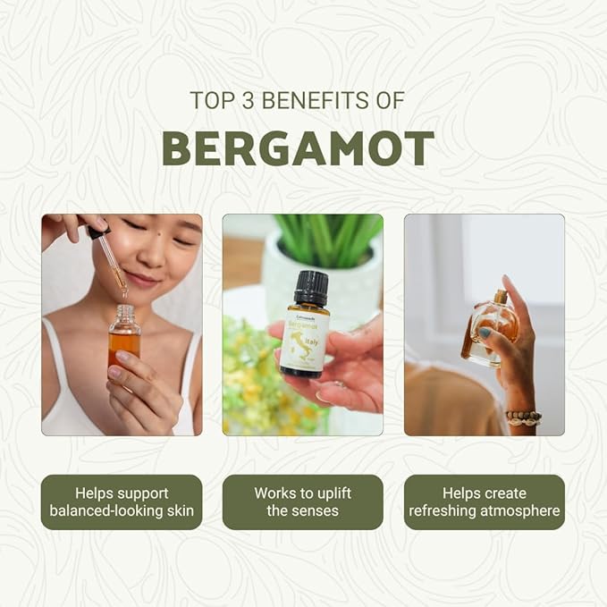 Bergamot Essential Oil - Direct from Citrusmade in Sicily- Pure Essential Oil for Diffusers and Aromatherapy | 100% Pure Therapeutic Grade (22lbs)