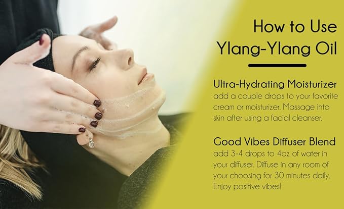 Ylang Ylang Essential Oil – 16 fl oz (473 ml) Aluminum Bottle w/Plug Cap – 100% Pure Essential Oil – GreenHealth