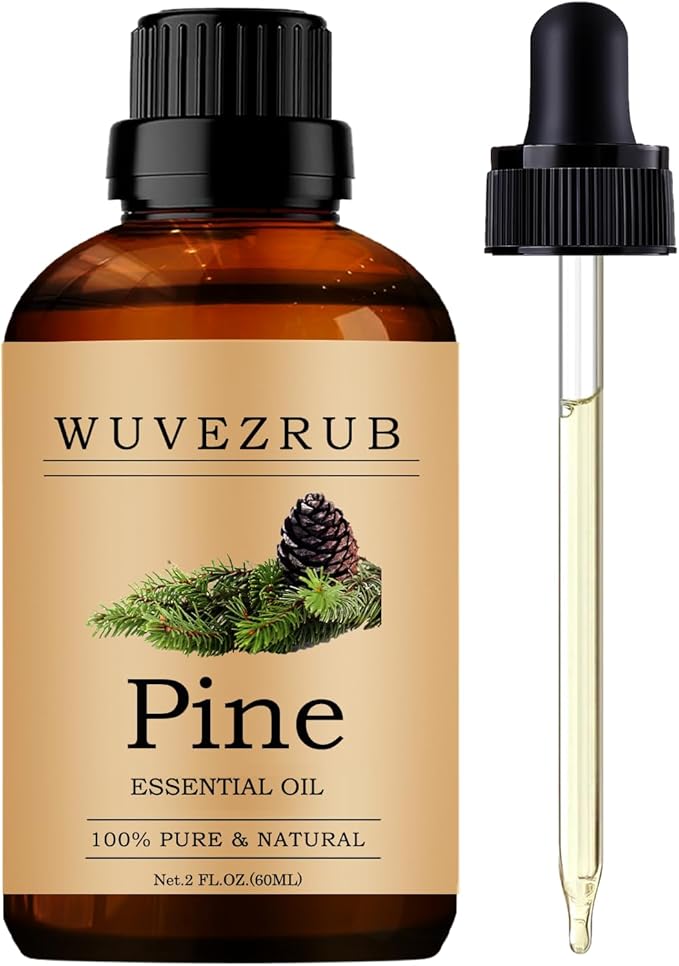 Pine Essential Oils 60ML, Pure Pine Essential Oil for Aromatherapy Diffuser - 2 Fl Oz