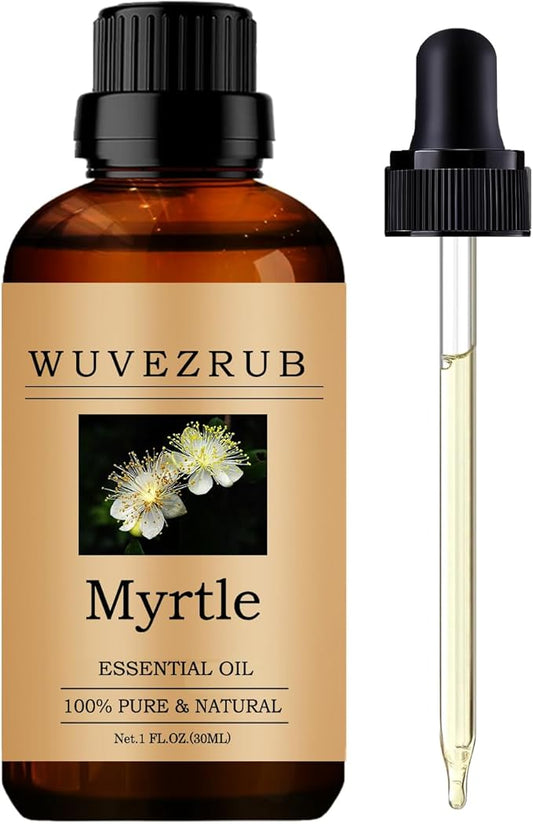 Myrtle Essential Oils, 30ML Pure and Natural Essential Oil for Aromatherapy Diffuser - Myrtle /1 Fl Oz