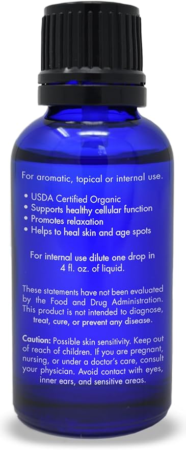 Organic, Frankincense Essential Oil, Food Grade, for Face – 100% Pure, Frankincense, Resin, Oil, Boswellia Serrata, Edible, by Zongle Therapeutics, 1 OZ