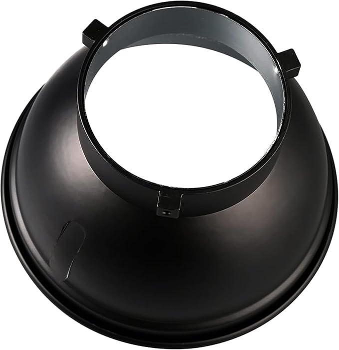 Godox 7" / 18cm Standard Reflector Diffuser for Godox AD600B AD600Pro AD600BM MS200V MS300V SK400IIV SK300IIV Strobe Flash Monolight SL60II SL100II SL150W Video Light