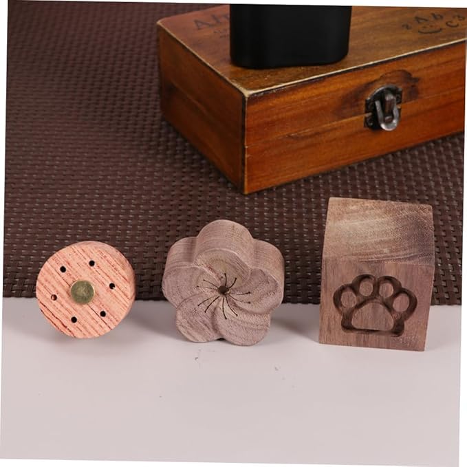 GALPADA Wood Aroma Diffuser Stick Essential Oil Aromatherapy Diffuser Plum Blossom Scent Home Office Bedroom Relaxation Sleep