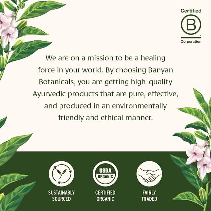 Banyan Botanicals Sleep Easy Oil – Organic Ayurvedic Herbal Massage Oil – Calming & Relaxing Massage Oil with Ashwagandha, Passionflower & Skullcap – 2 oz. – Non GMO Sustainably Sourced Abhyanga Oil