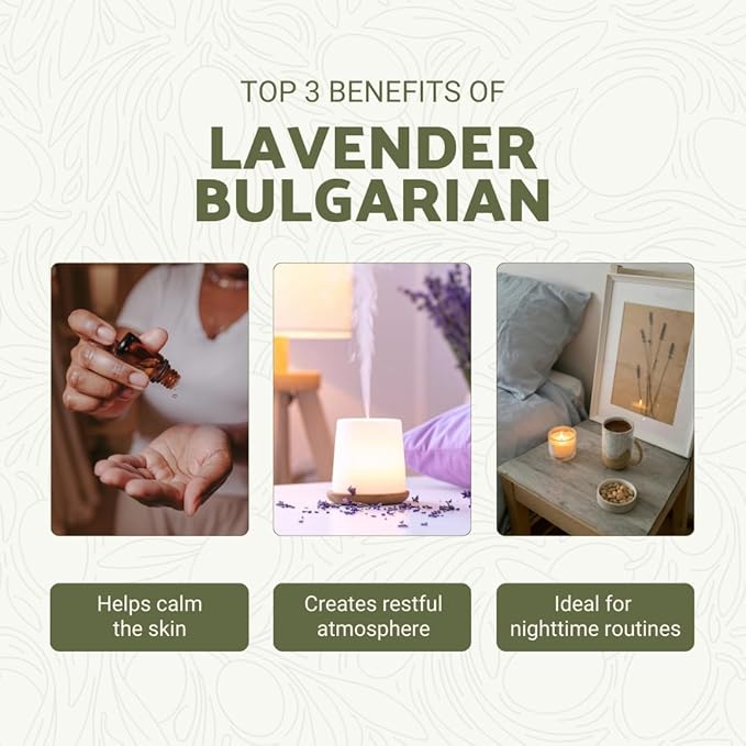 Lavender Oil - Bulgarian Essential Oils - Lavender Diffuser - Pure Therapeutic Grade (22lbs)