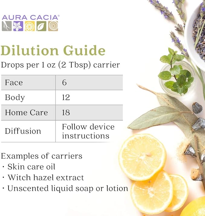 Aura Cacia Essential Oil, Calming Lavender, 4 fluid ounce