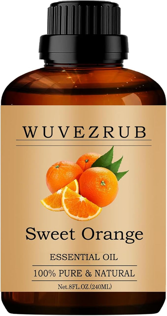 SweetOrange Essential Oils,240ML Pure and Natural Essential Oil for Aromatherapy Diffuser - SweetOrange /8 Fl Oz