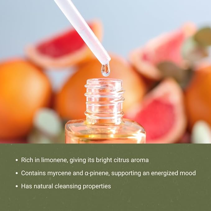 Grapefruit Essential Oil - Direct from Citrusmade in Sicily - Natural Aceite de Pomelo for Skin and Energy - Aromatherapy | 100% Pure Therapeutic Grade (8oz)