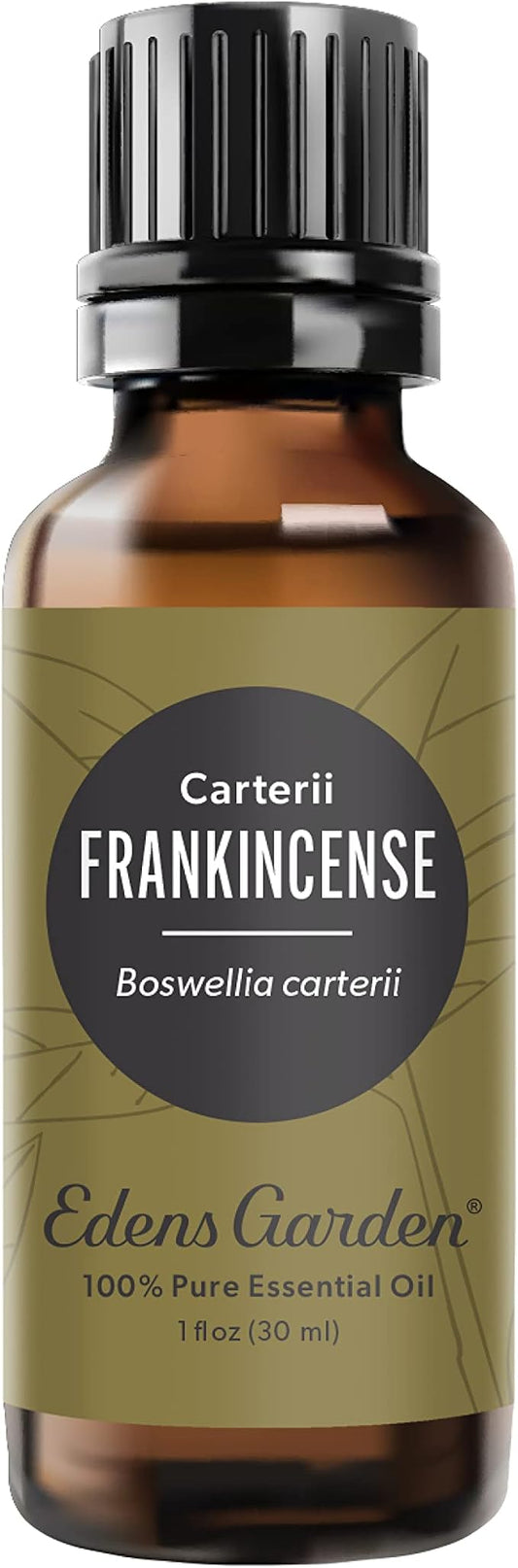 Edens Garden Frankincense- Carterii Essential Oil- 100% Pure Premium Grade, Undiluted, Natural, Therapeutic, Aromatherapy, The Best for Diffuser, Face, Candle, Hair 30 ml (1 fl oz)