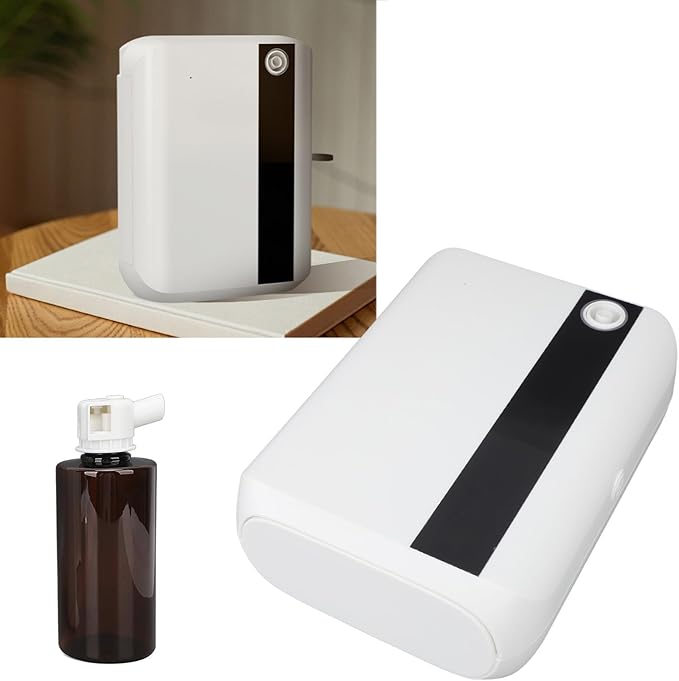 Haofy Smart Scent Diffuser 500ml Capacity Automatic Essential Oil Aromatherapy Machine with Two Fluid Atomization for Hotel Lobby Spa Center Yoga Studio (US Plug 100 to 240V)