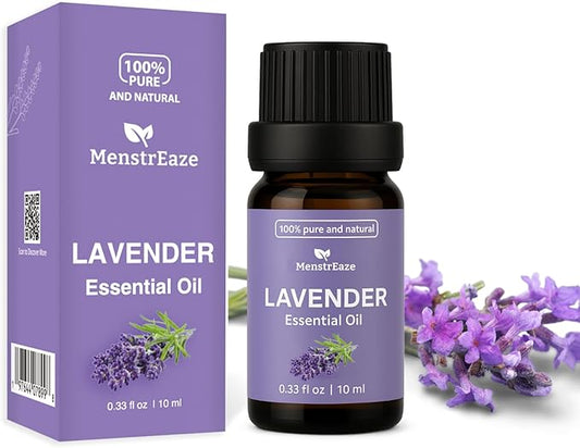 Lavender Essential Oil for Skin and Hair, 100% Pure & Natural Therapeutic Grade, Skin Safe & Ready to Use for Massage, Better Sleep, Aromatherapy, & Diffuser, High Potency, 10ml