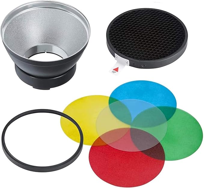 Godox AD-R14 Reflector Diffuser with Honeycomb and 5 Color Filters for AD300Pro/AD400Pro Flash