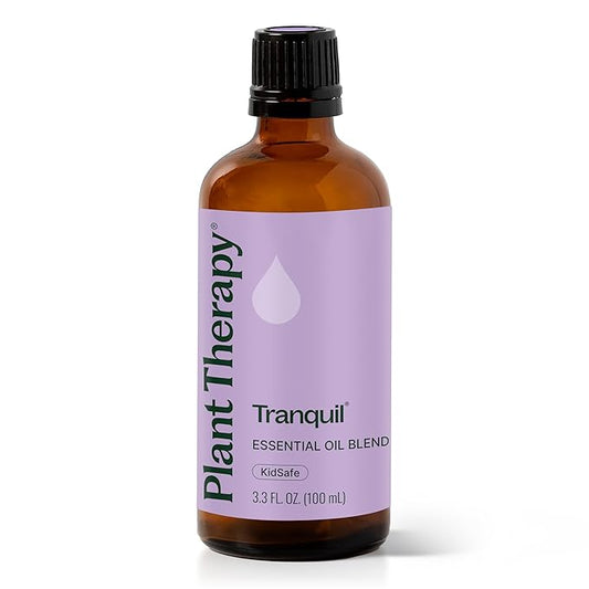 Plant Therapy Tranquil Essential Oil Blend 100 mL (3.3 oz), 100% Pure, Undiluted, Natural Aromatherapy for Relaxation and Better Sleep