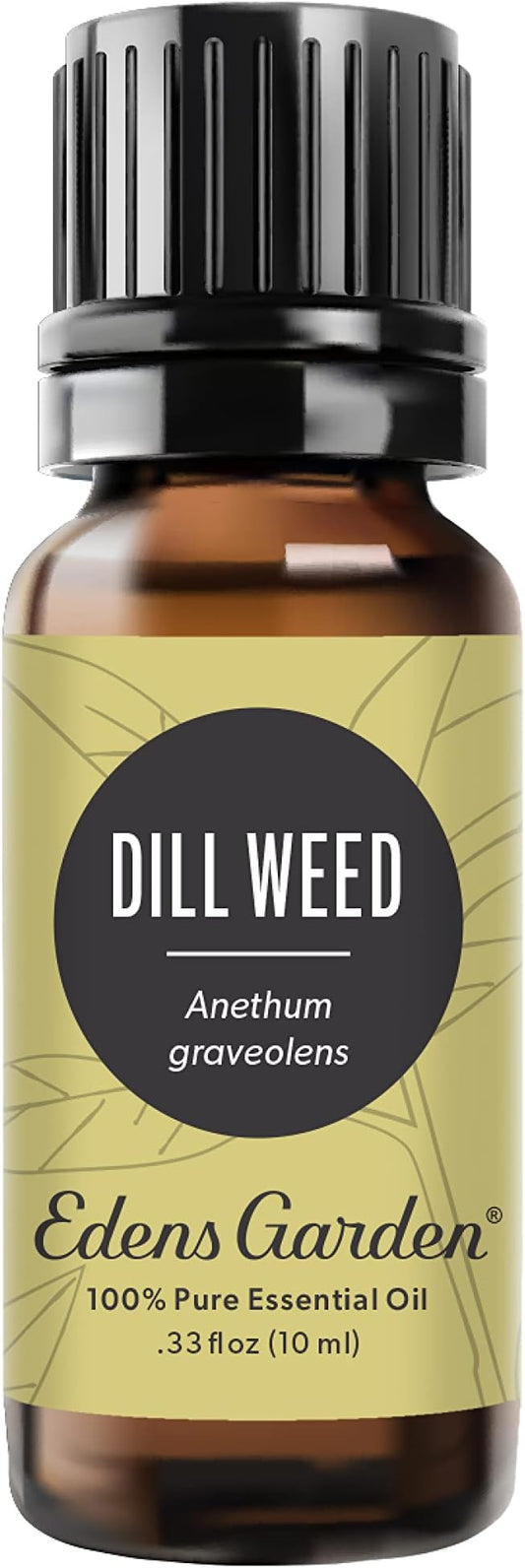 Edens Garden Dill Weed Essential Oil- 100% Pure Premium Grade, Undiluted, Natural, Therapeutic, Aromatherapy, The Best for Diffuser, Skin, Humidifiers, Kid Safe 10 ml (.33 fl oz)