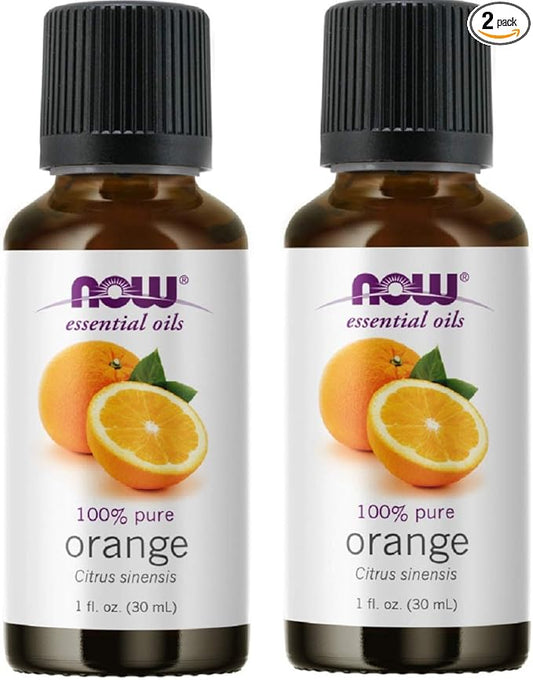 NOW Essential Oils, Organic Orange Oil, 1-Ounce