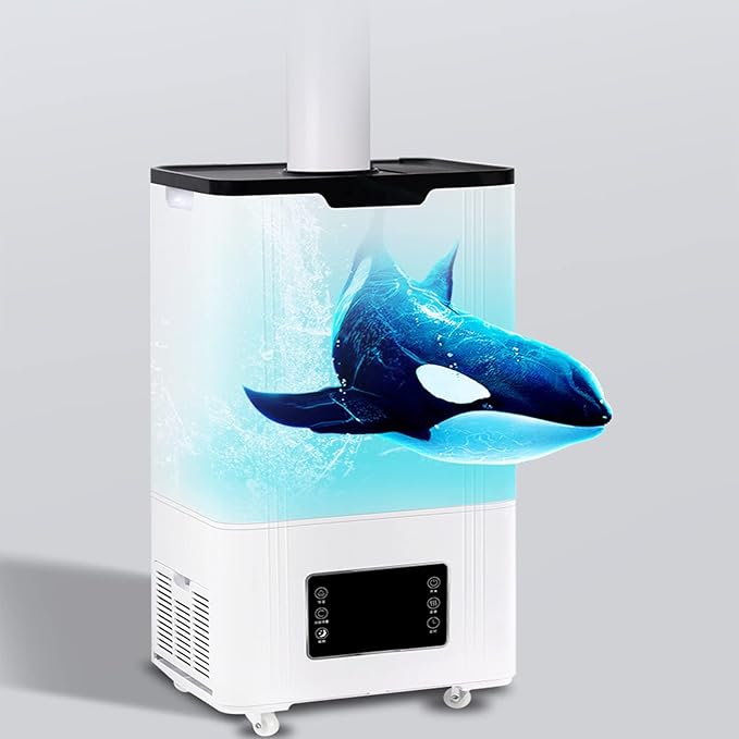 Humidifier for Home Bedroom 15L Warm Cool Mist Diffuser 360° Mist Nozzles Timer Auto Mode Customized Humidity for Baby Room Plants Office