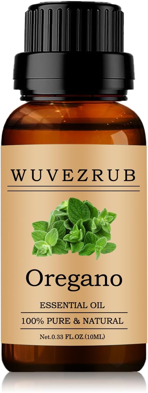 Oregano Essential Oils 10ML, 100% Pure and Natural Essential Oil for Aromatherapy Diffuser - 0.33 Fl Oz/Oregano