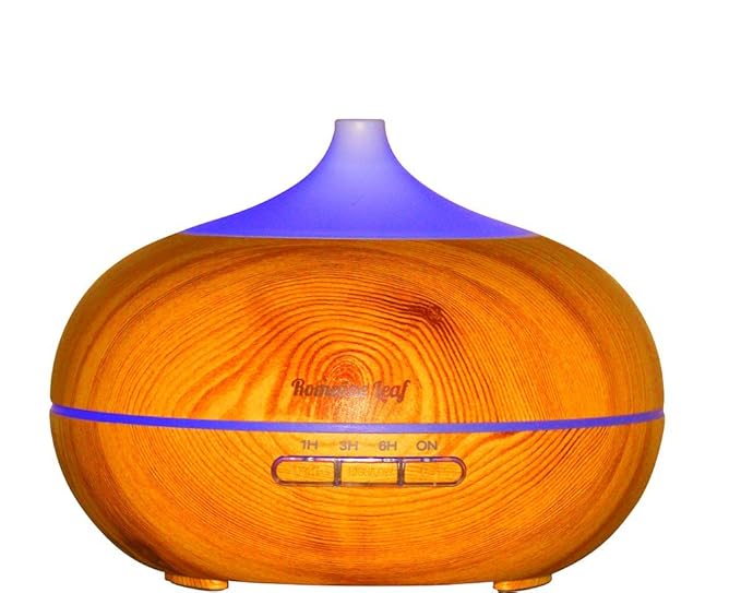 Essential Oil Diffuser, Cool Mist, Adjustable Mist Mode, 14 Color Changing LED, Waterless Auto Shut-off, Portable Aroma Humidifier, For Office, Home, Bedroom Living Room, Baby, Study, Spa