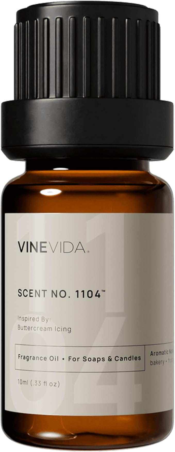 VINEVIDA [0.33oz] Buttercream Icing Fragrance Oil for Candle Making and Soap Making - Premium Candle Scents for Soy Candles