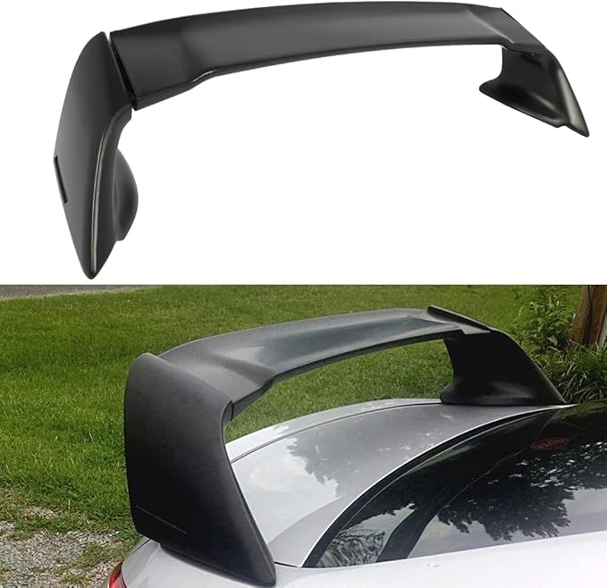 SCITOO Glossy Black Spoiler Wing Body Kit Compatible with 2014-2020 for Toyota Corolla Rear Trunk Spoiler Wing Splitter Chin Exterior Diffuser